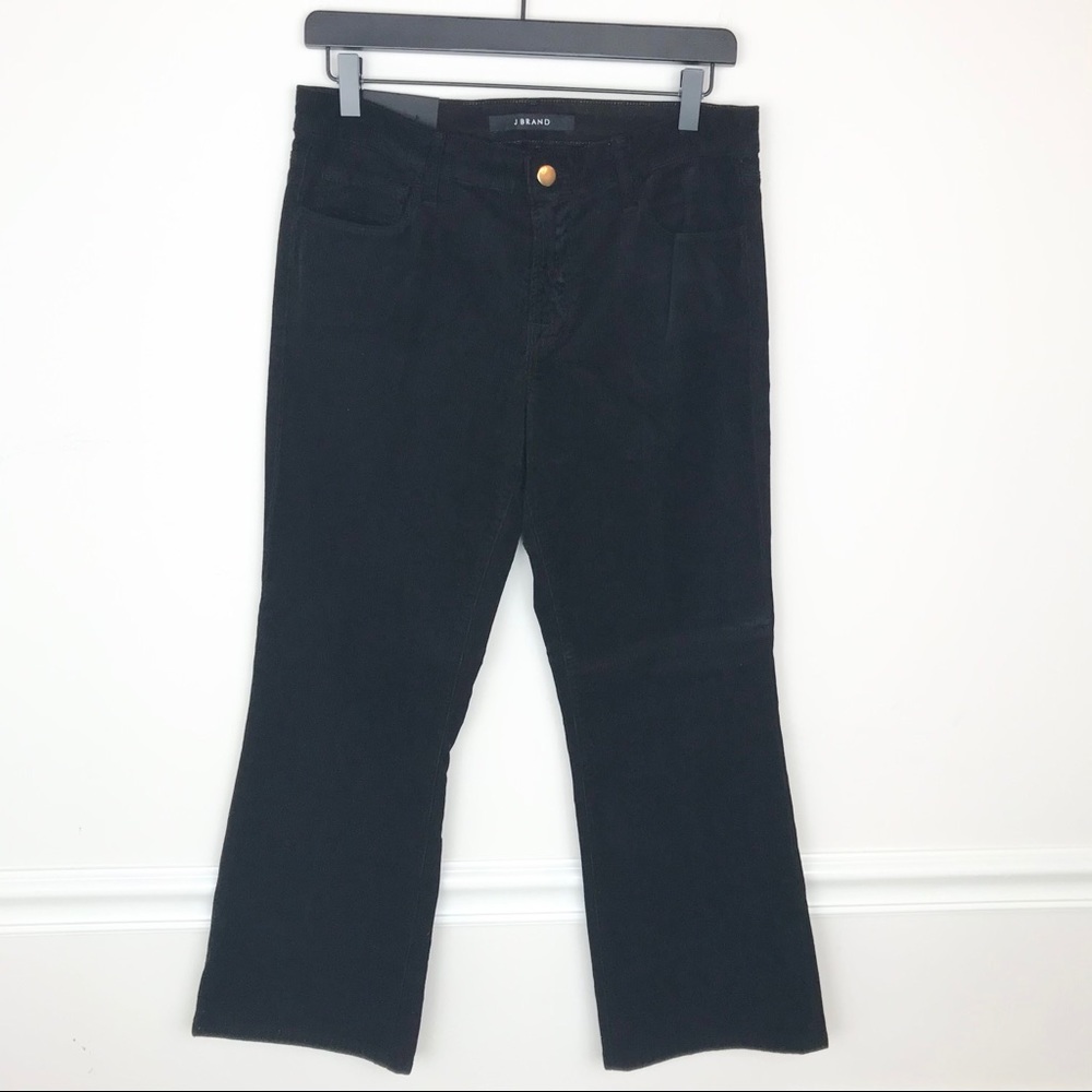 J Brand Selena Bootcut Corduroy Skinny Crop Jeans